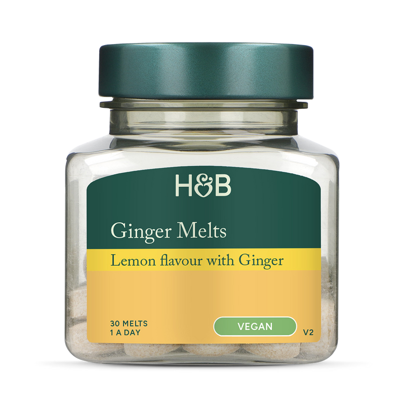Holland & Barrett Ginger Melts Lemon 30 Count, UK version