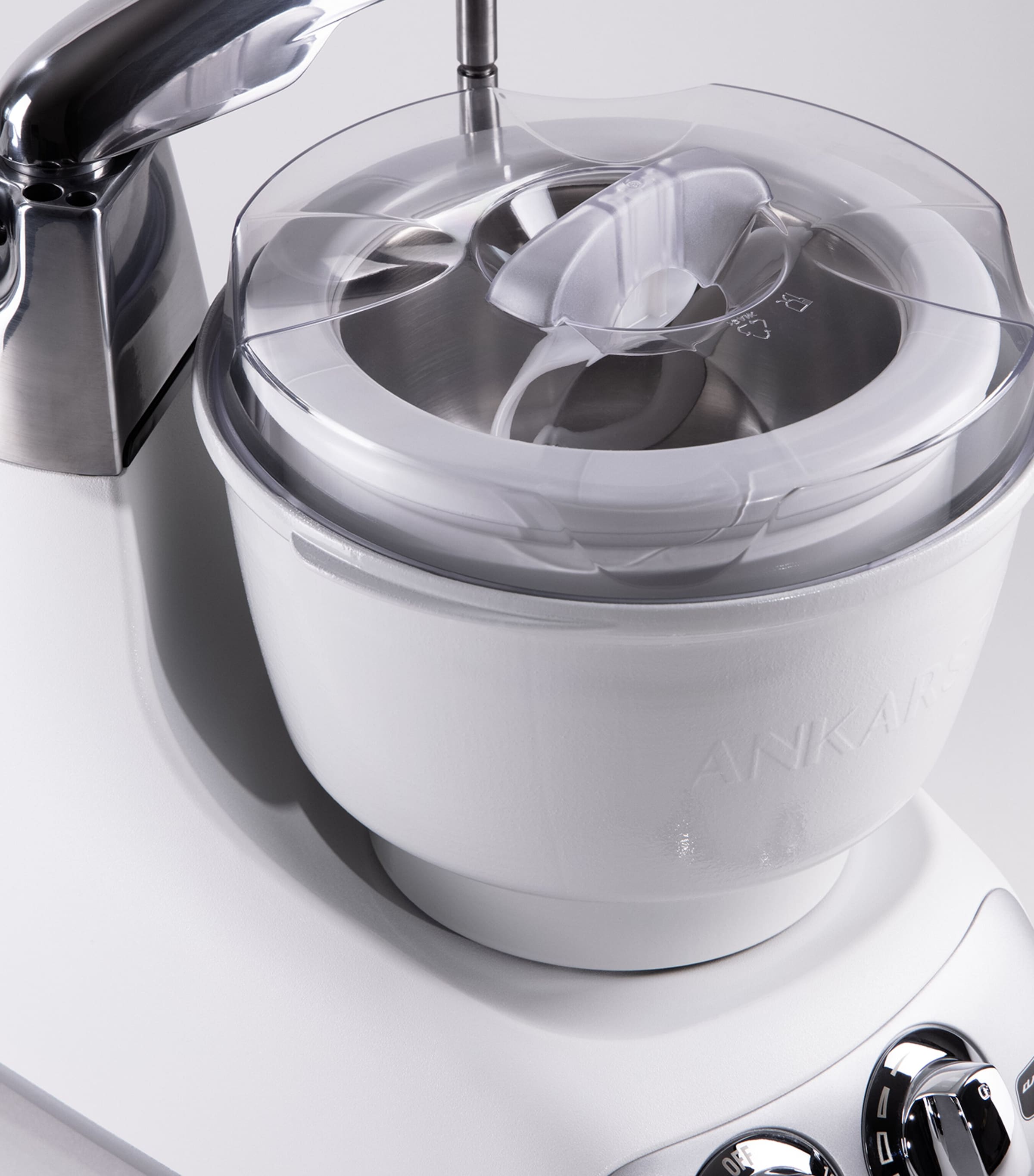 Ankarsrum Ice Cream Maker Attachment for Assistent Original 6230 Mixer - British product