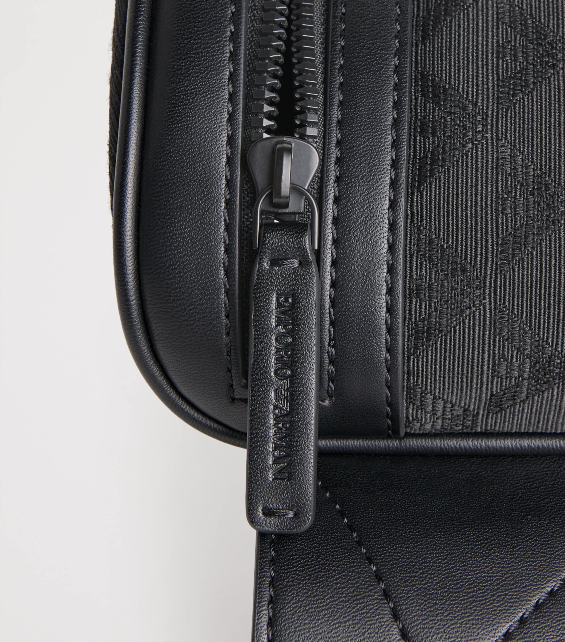 Emporio Armani jacquard logo belt bag (British brand)