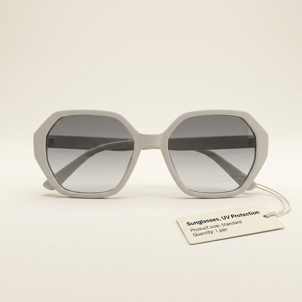 Prada PR16WS schwarze Damen Sonnenbrille mit grauen Verlaufsgläsern (Britische Marke)