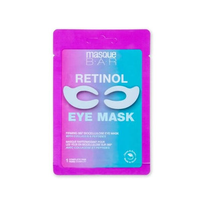 Superdrug Masque Bar Retinol Biocellulose Eye Mask- Buy online at McGrocer