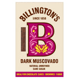 Billington's Dark  Muscovado Natural Unrefined Cane Sugar GOODS ASDA   