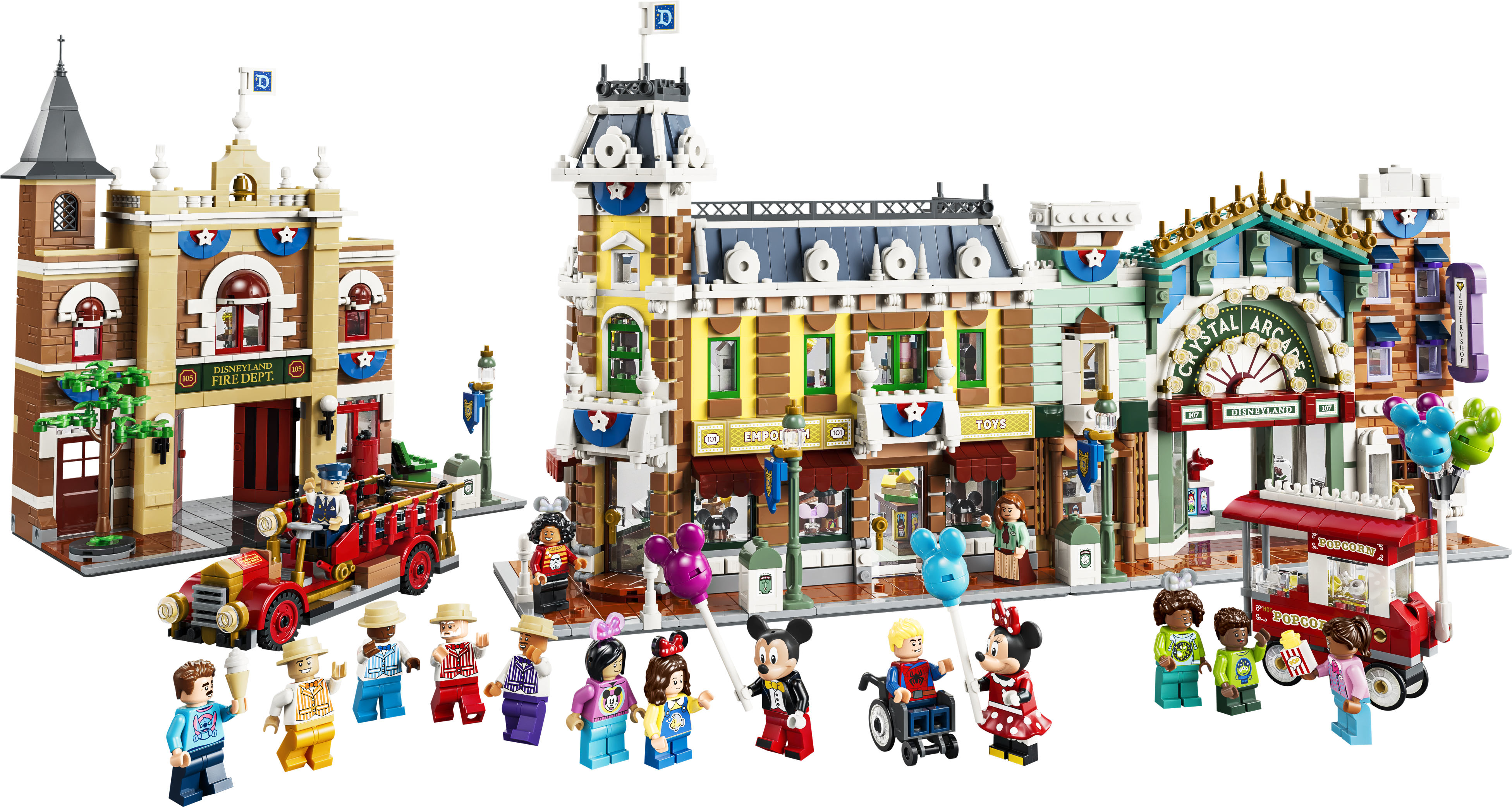 LEGO Disney Main Street U.S.A. building set 3899 pieces (British brand)