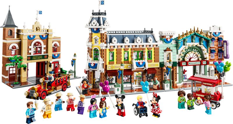 LEGO Disney Main Street U.S.A. building set 3899 pieces (British brand)