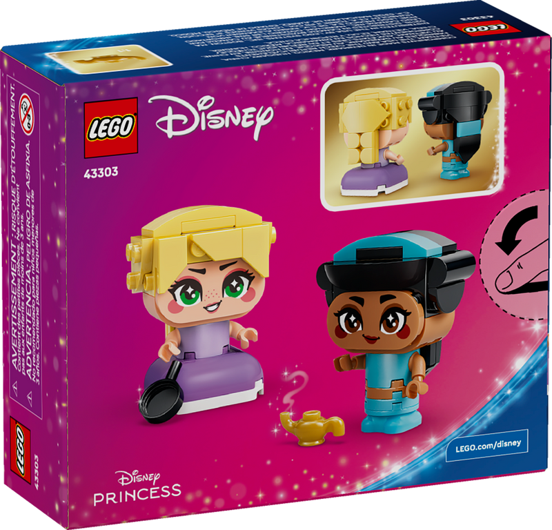 LEGO building set Mini Jasmine and Rapunzel - British product