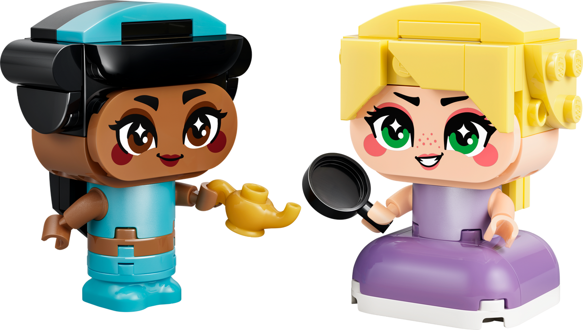 LEGO building set Mini Jasmine and Rapunzel - British product