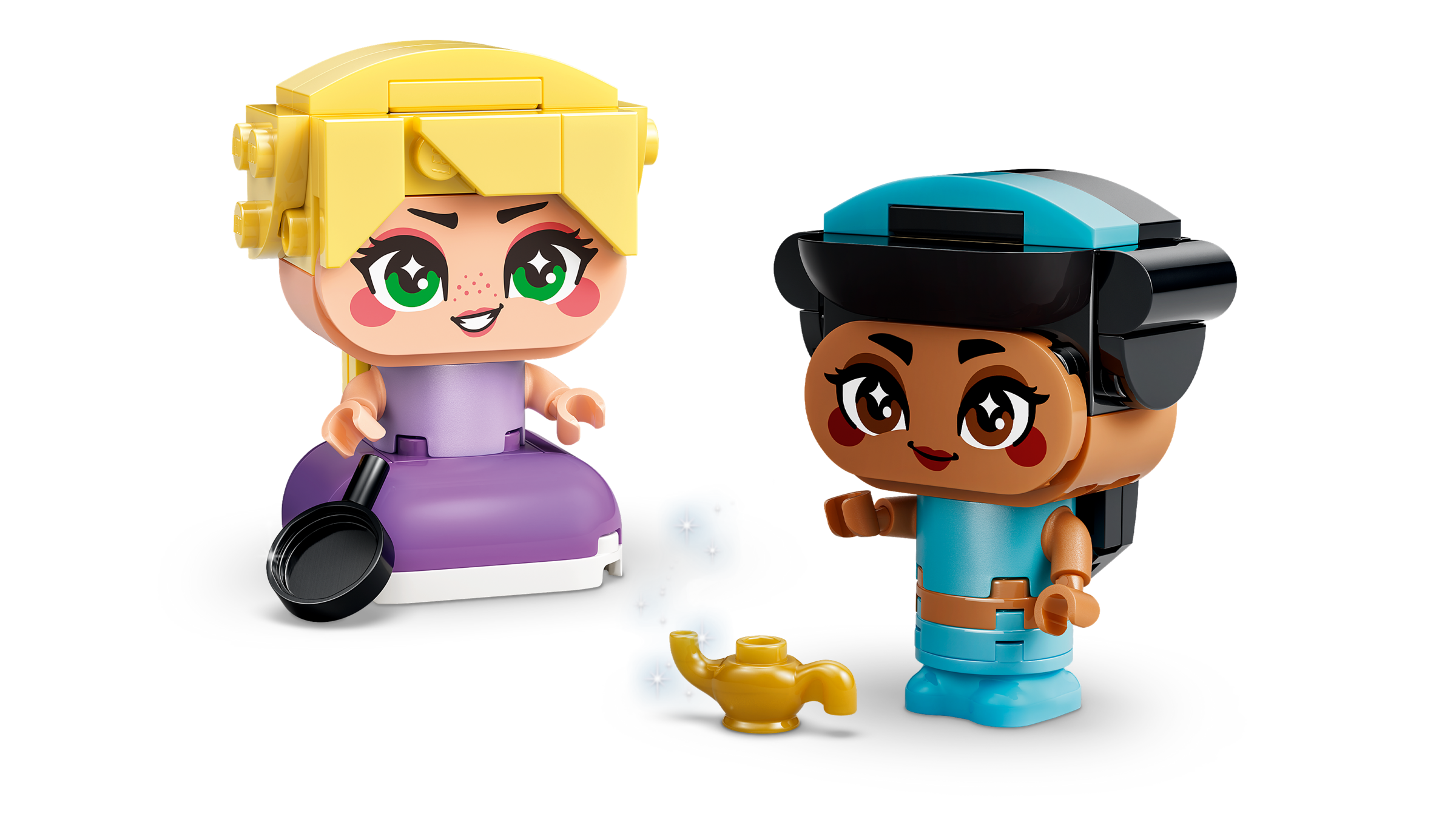 LEGO building set Mini Jasmine and Rapunzel - British product