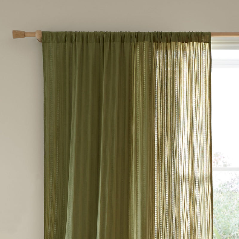 Pineapple Elephant Zofia Voile - Olive - 140x137cm