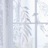 Catherine Lansfield Wisteria Voile - White - 140x299cm