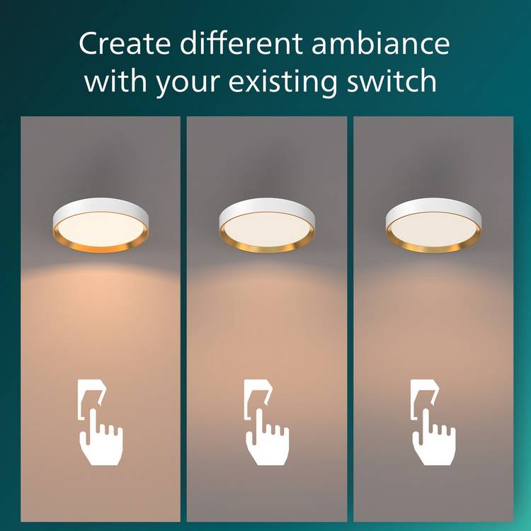 Philips Hanno Scene Switch ceiling light - British product