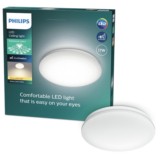 Philips Moire Ceiling Light white 32cm, imported from the UK