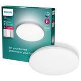 Philips Izso LED ceiling light white 38cm, imported from the UK
