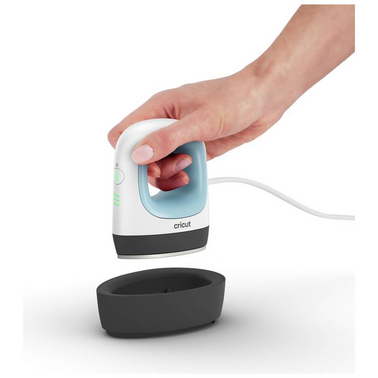 Cricut Easy Press Mini blue heat press, imported from the UK