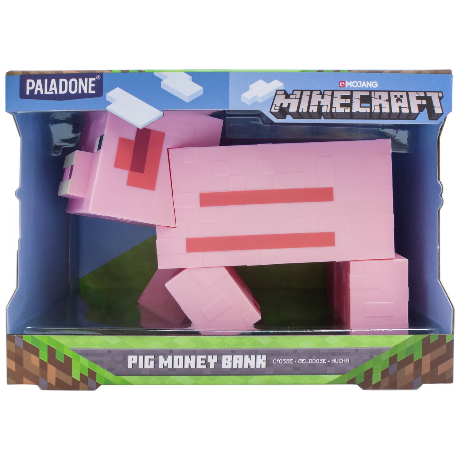 Minecraft pig money bank 20cm plastic - British product