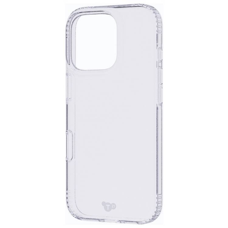 Tech21 EvoLite clear case for iPhone 16 Pro Max, imported from the UK