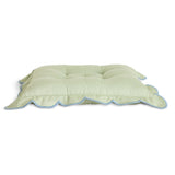 Habitat green scallop seat cushions 40x40cm, UK version