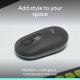 Logitech POP Wireless Mouse Graphite (British brand)