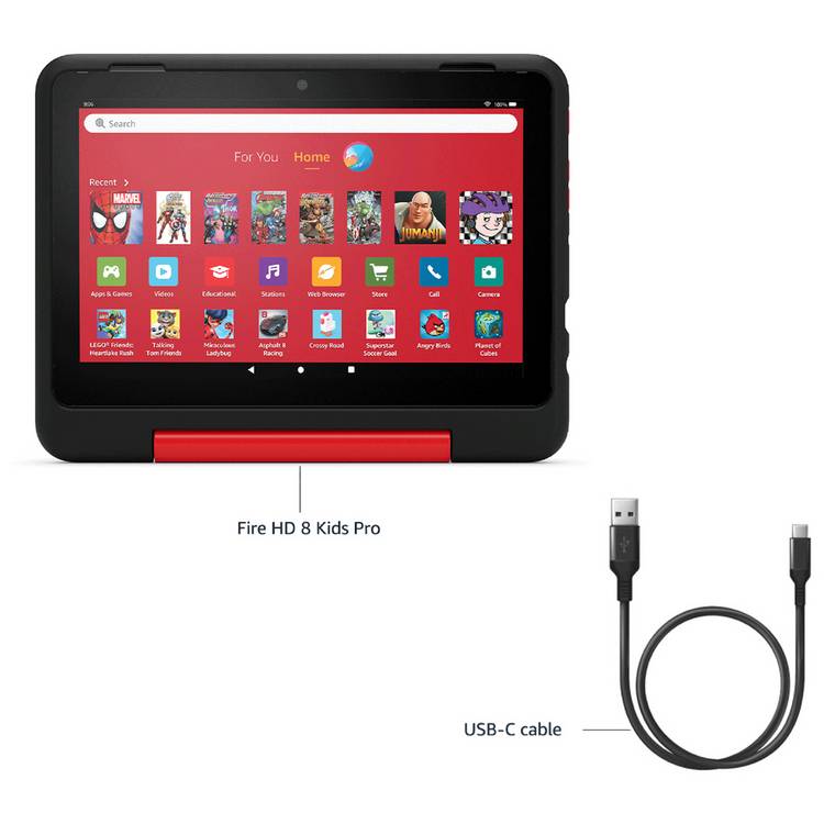 Amazon Kids Pro tablet 8 inch 32GB teal - British product