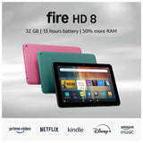 Amazon Fire HD 8 32GB Emerald tablet (British brand)