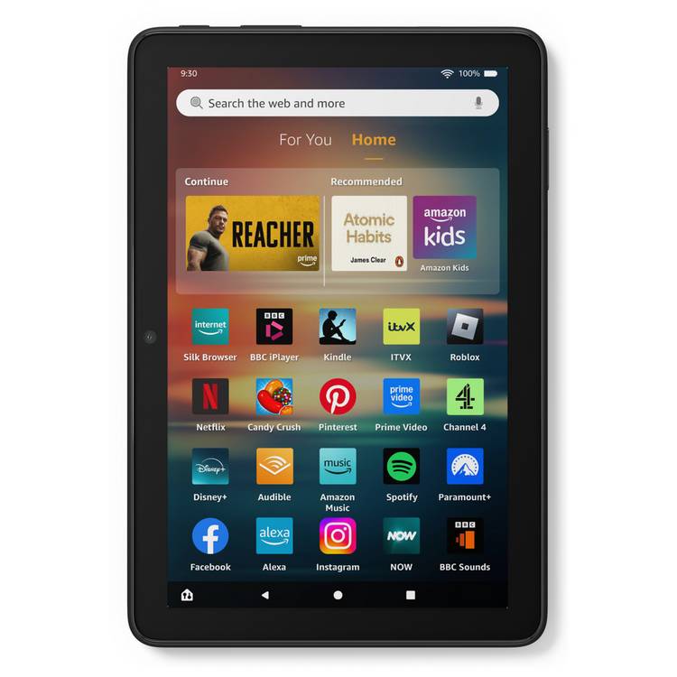 Amazon Fire HD 8 32GB 8-inch tablet, imported from the UK
