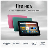 Amazon Fire HD 8 32GB 8-inch tablet, imported from the UK