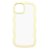 Proporta iPhone 14 wavy cream phone case - British product