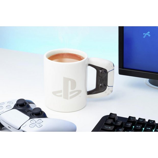 PlayStation PS5 shaped mug 500ml (British brand)