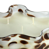 Habitat multiwick candle white suede amber, UK version