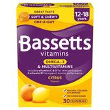 Bassetts Vitamins Omega-3 & Multivits 12-18 Soft & Chewies x30 GOODS Sainsburys   