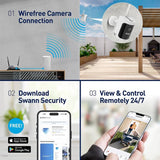 Swann AllSecure 4K wireless security camera system 2 pack (British brand)