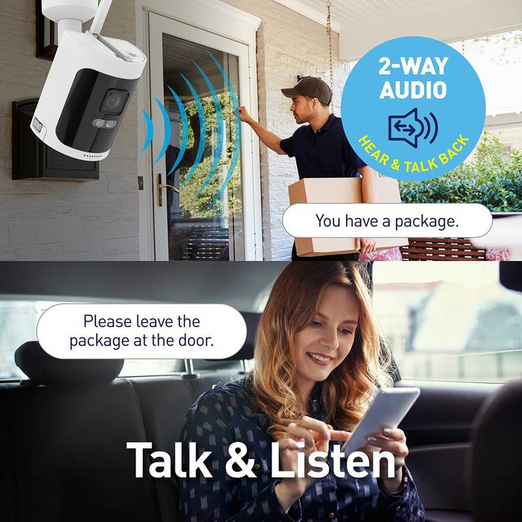 Swann AllSecure 4K wireless security camera system 2 pack (British brand)