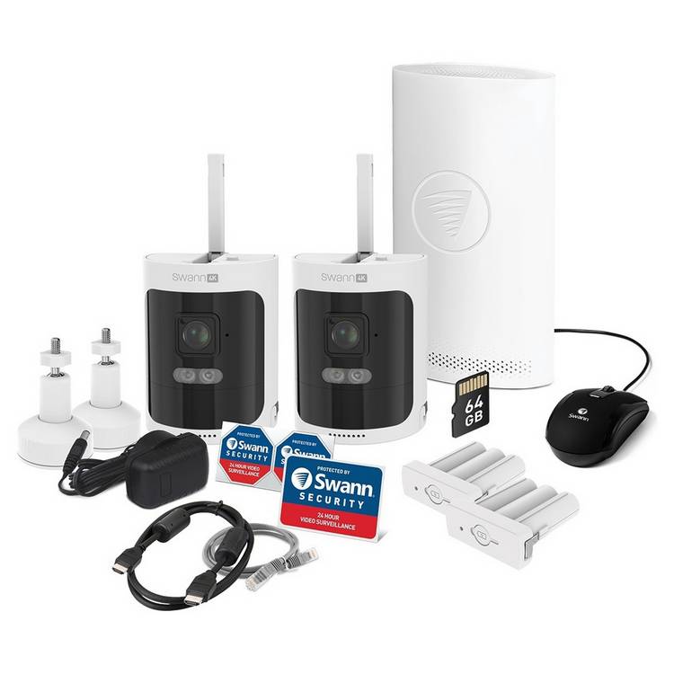 Swann AllSecure 4K wireless security camera system 2 pack (British brand)