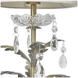 BHS Josefine leaf metal table lamp brass - British product