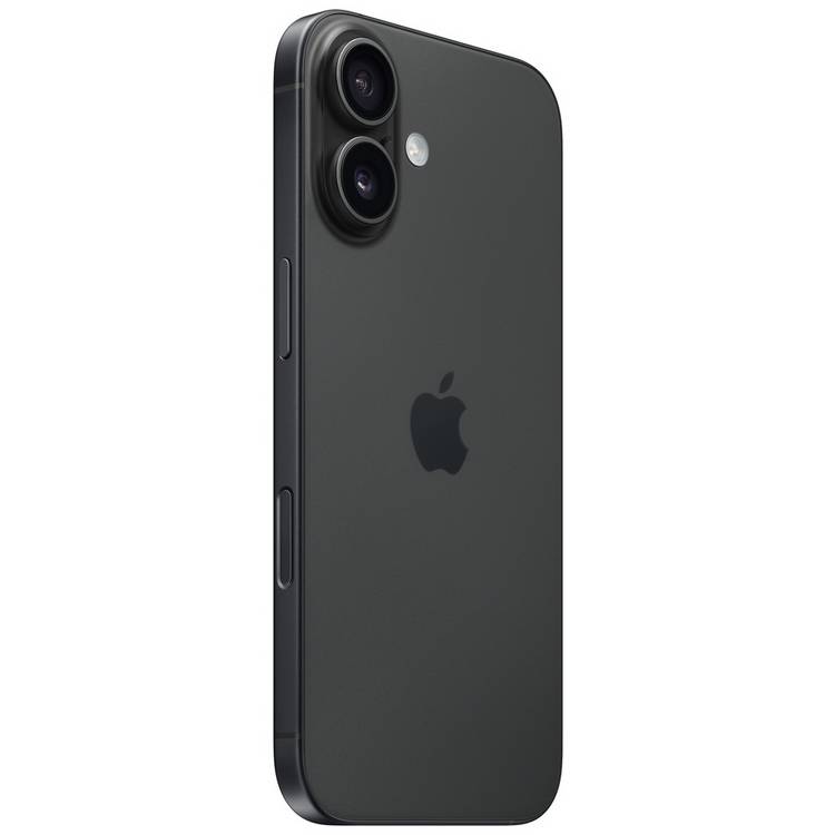 Apple iPhone 16 128GB black smartphone, UK version