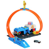 Hot Wheels Super Police Station toy car track set 25.4 cm - British product