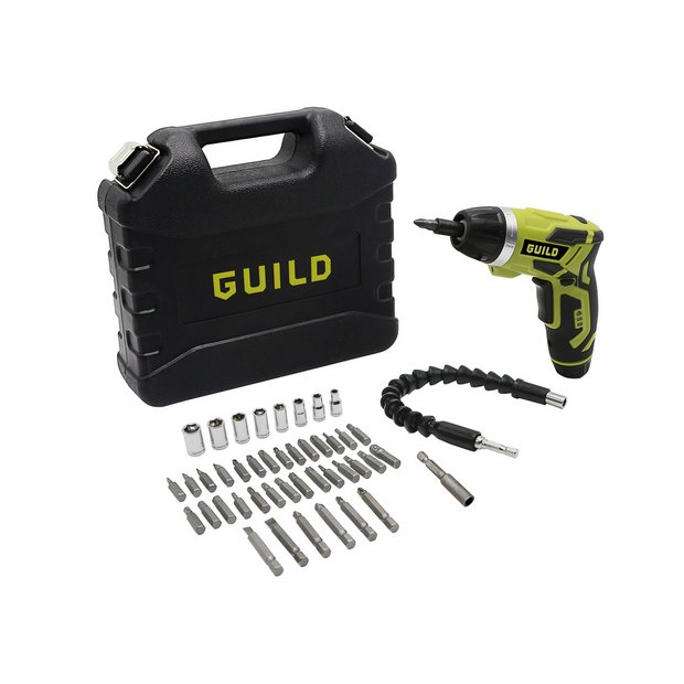 Guild Fast Charge cordless screwdriver 3.6V, UK version