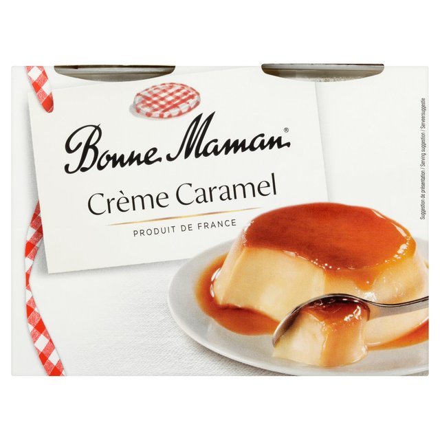 Bonne Maman Creme Caramel   4 x 100g