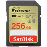 SanDisk Extreme memory card 256GB (British brand)