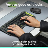 Logitech POP Icon Keys wireless keyboard Graphite, UK version