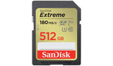 SanDisk Extreme SDXC memory card 512GB (British brand)