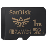 SanDisk microSDXC memory card for Nintendo Switch 1TB (British brand)