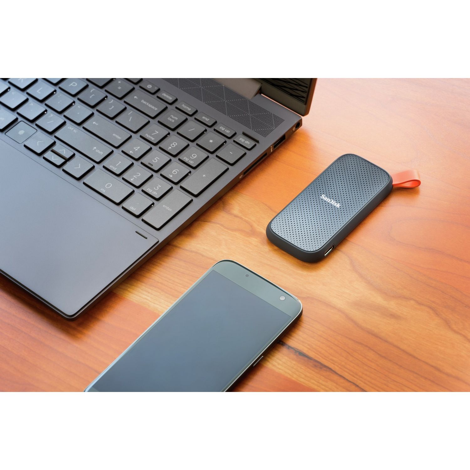 SanDisk portable SSD 2TB, imported from the UK