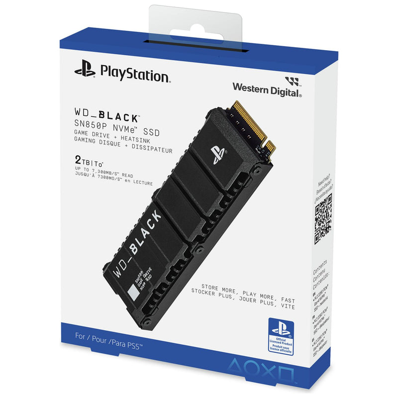 WD SN850P NVMe SSD for PS5 2TB, UK version