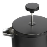Habitat double wall stainless steel cafetiere 1L black - British product