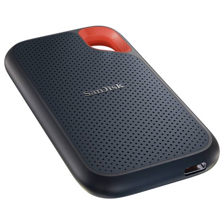 SanDisk Extreme 2TB portable SSD, imported from the UK