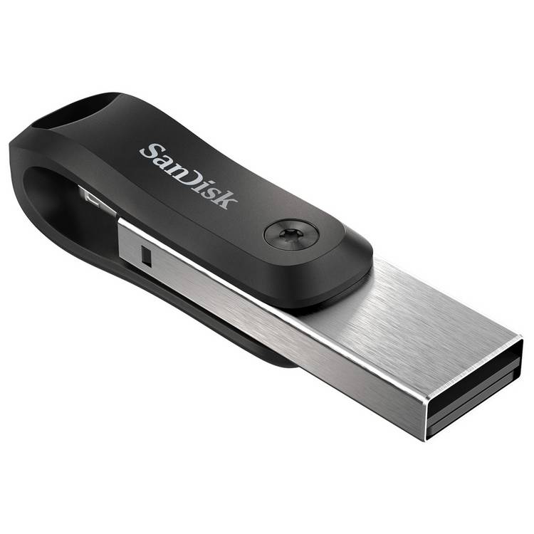 SanDisk iXpand Go flash drive 128GB - British product