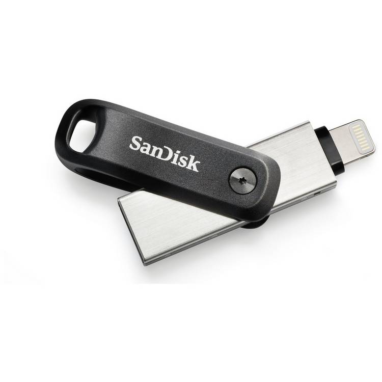 SanDisk iXpand Go flash drive 128GB - British product