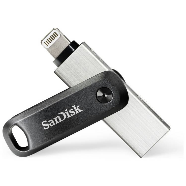 SanDisk iXpand Go flash drive 128GB - British product