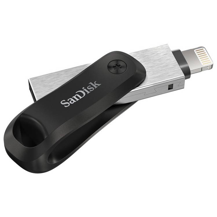 SanDisk iXpand Go flash drive 128GB - British product