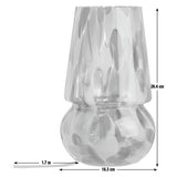 Habitat confetti glass table lamp in pastel colours (British brand)